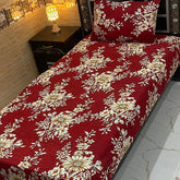 4 Pieces Crystal Cotton Single Pair Bedsheet  SB 503